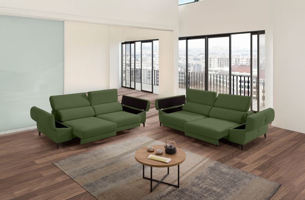 Sofá de tela Keiza de StyleKomfort - principal