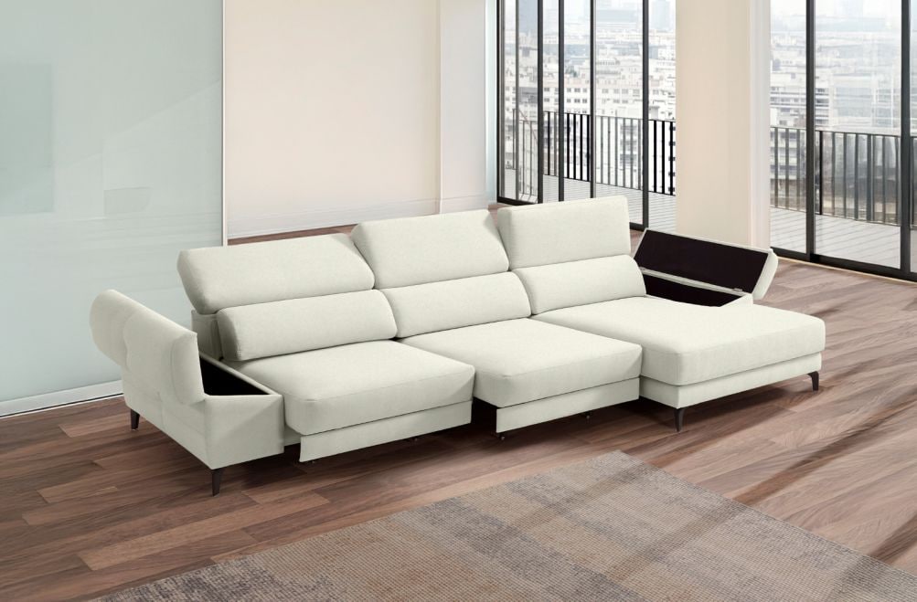 Sofá de tela Keiza de StyleKomfort - principal