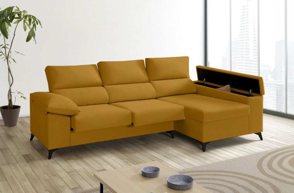 Sofá de tela Velka de HOME - principal