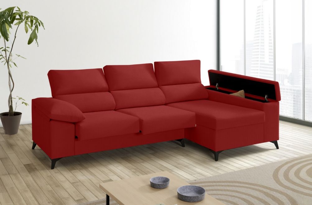 Sofá de tela Velka de HOME - principal