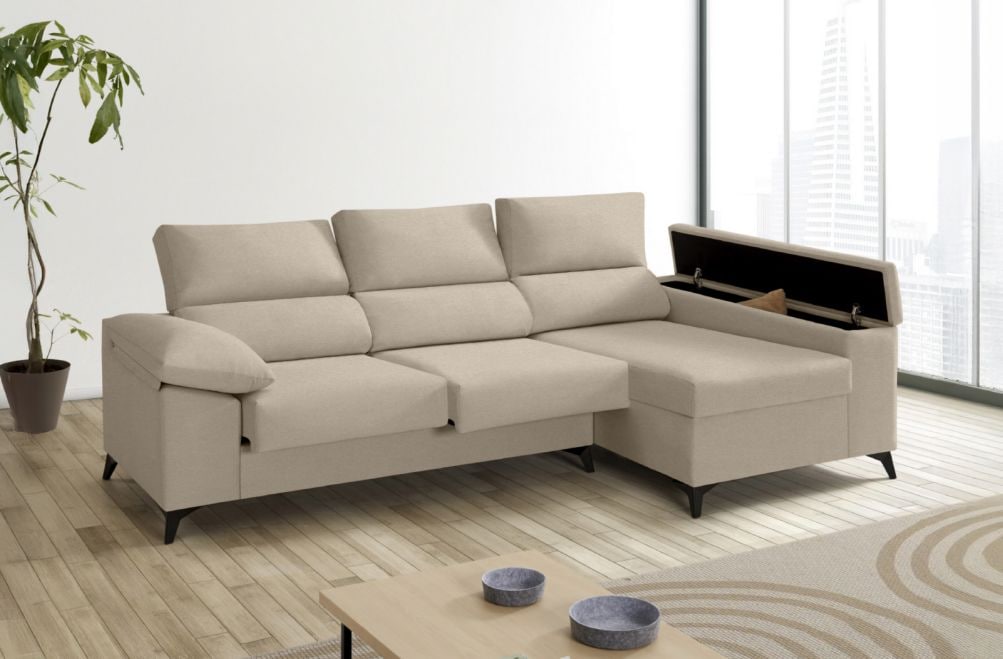 Sofá de tela Velka de HOME - principal