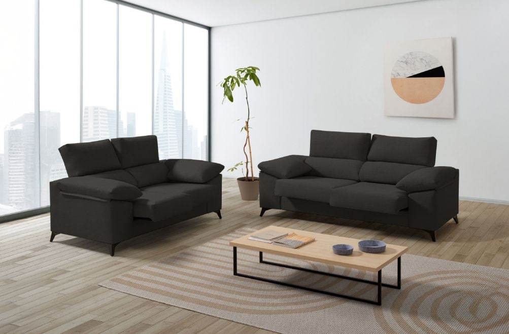 Sofá de tela Velka de HOME - principal