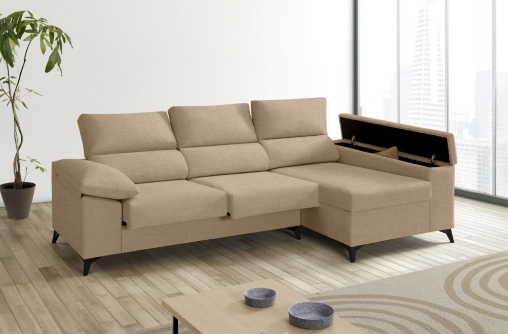 Sofá de tela Velka de HOME - principal