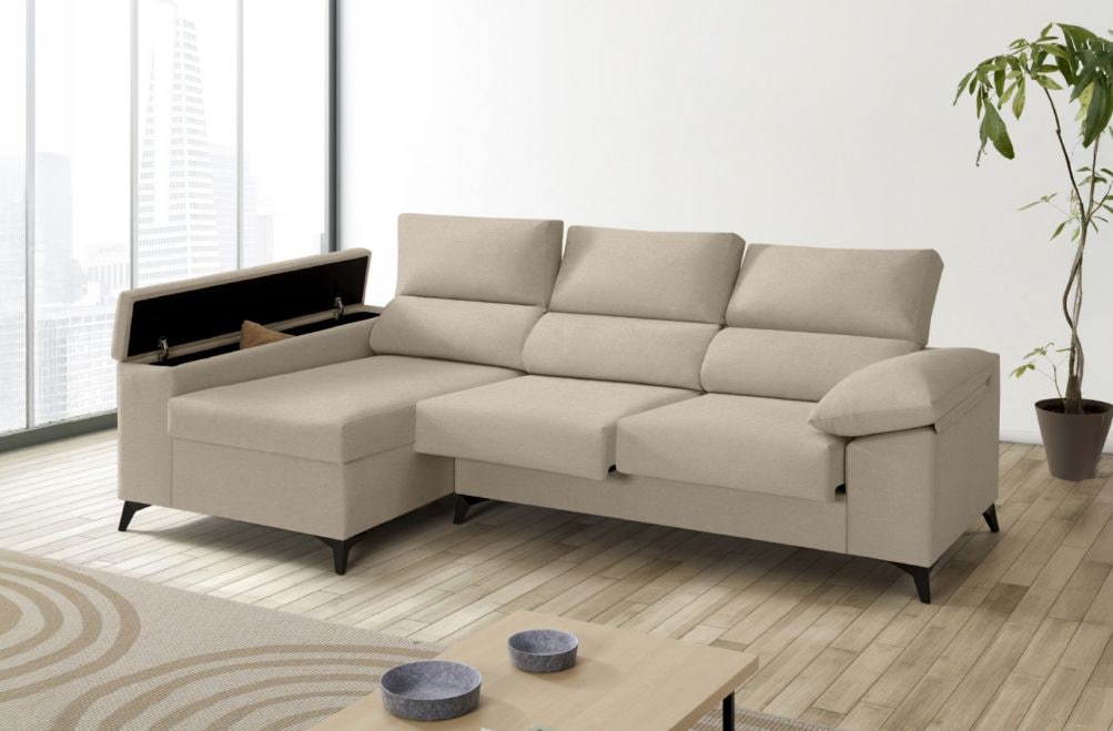 Sofá de tela Velka de HOME - principal