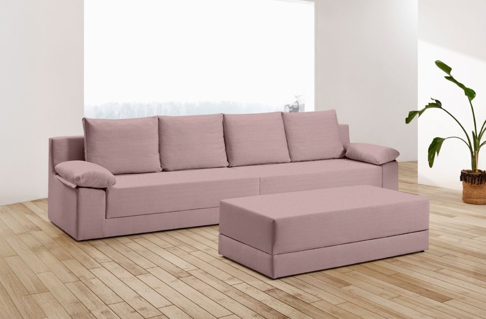 Sofá modular de tela Caleya de HOME - principal