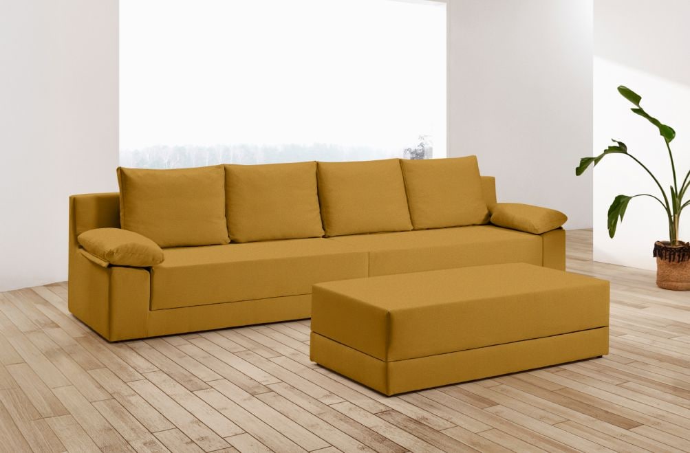 Sofá modular de tela Caleya de HOME - principal