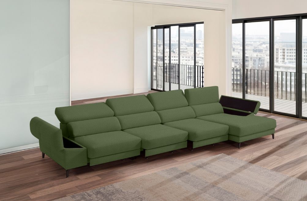 Sofá de tela Keiza Plus de StyleKomfort - principal