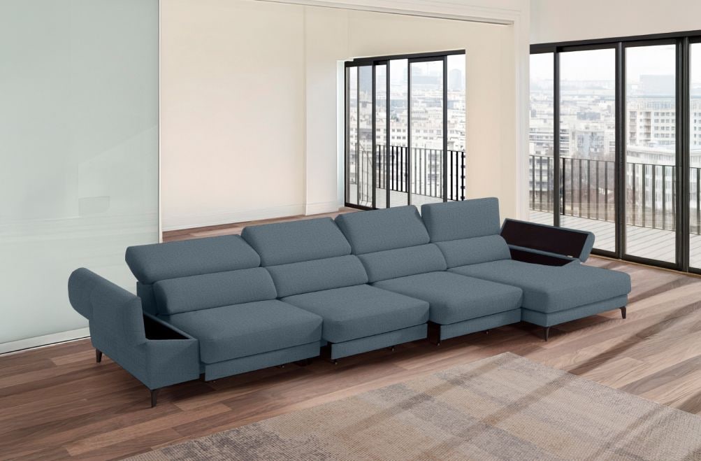 Sofá de tela Keiza Plus de StyleKomfort - principal