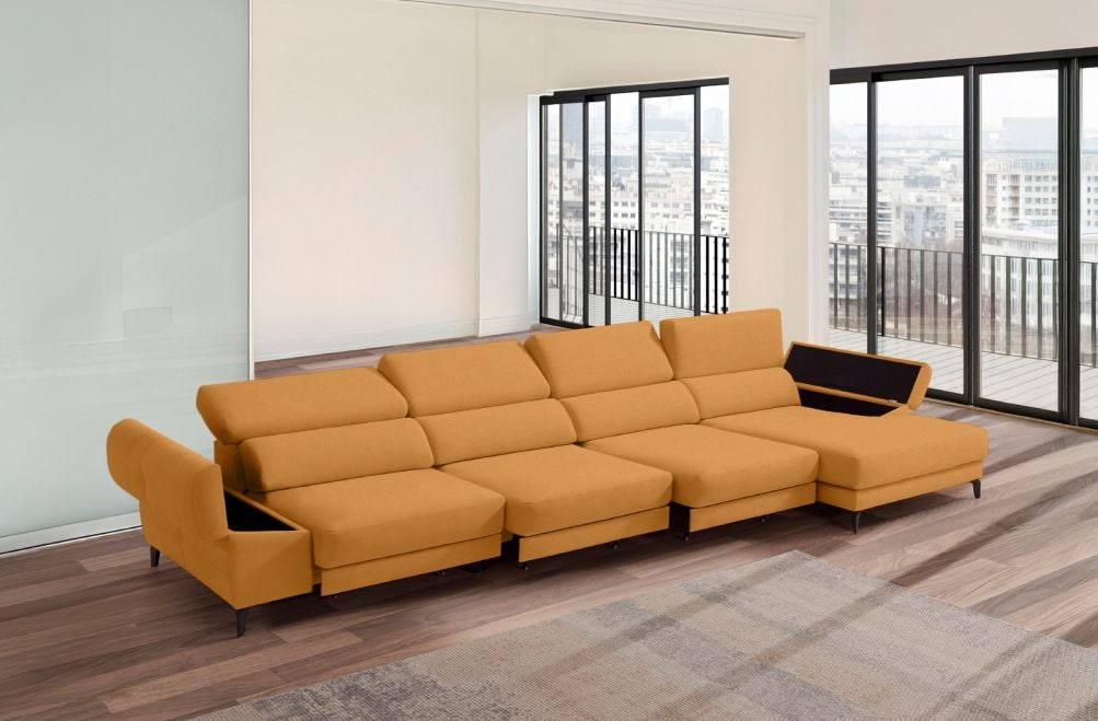 Sofá de tela Keiza Plus de StyleKomfort - principal