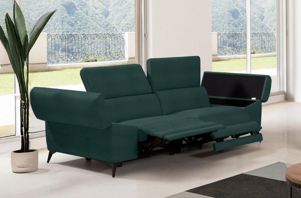 Sofá relax de piel Tekia de StyleKomfort - principal