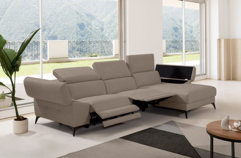 Sofá relax de piel Tekia de StyleKomfort - principal