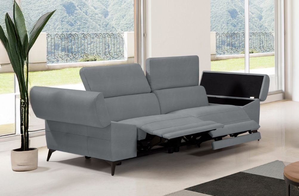 Sofá relax de piel Tekia de StyleKomfort - principal