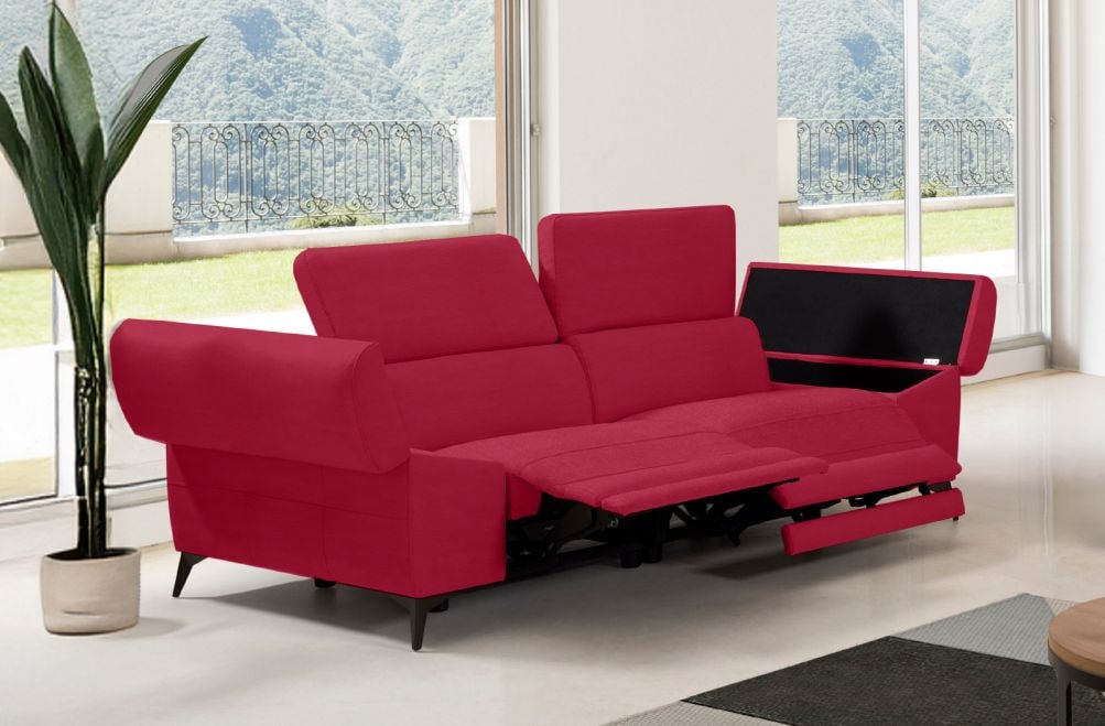 Sofá relax de piel Tekia de StyleKomfort - principal