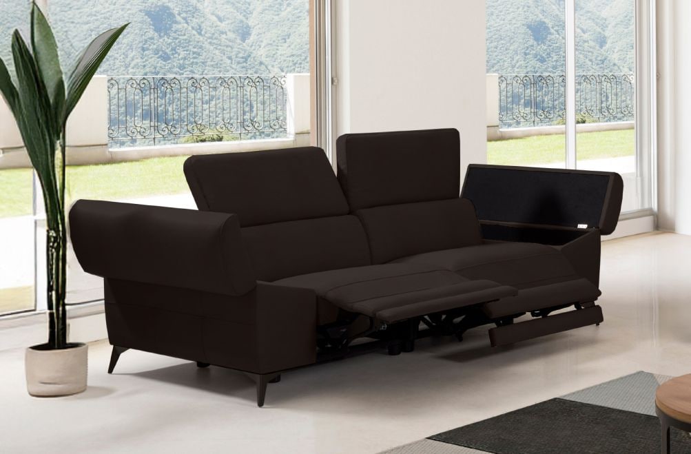 Sofá relax de piel Tekia de StyleKomfort - principal