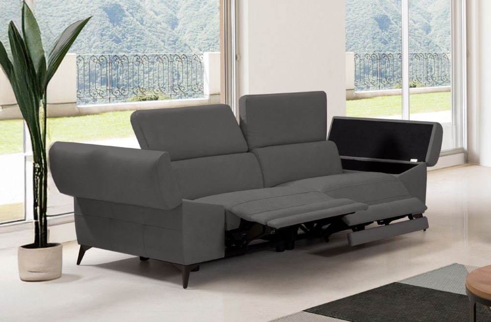 Sofá relax de piel Tekia de StyleKomfort - principal