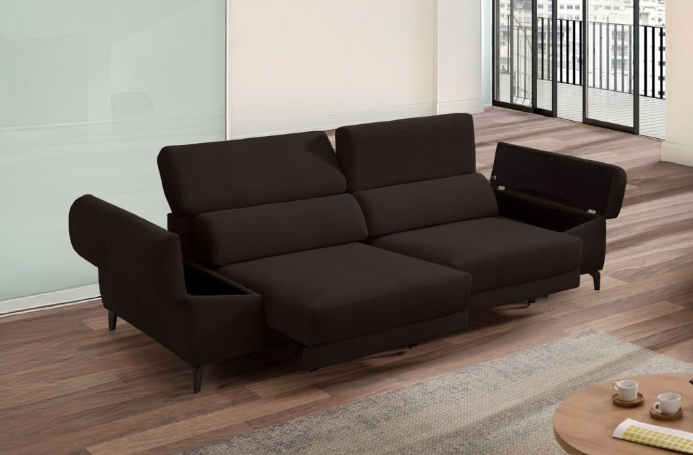 Sofá de piel Deza de StyleKomfort - principal