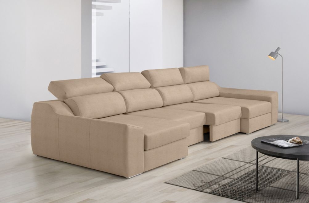 Sofá de tela Huren de HOME - principal