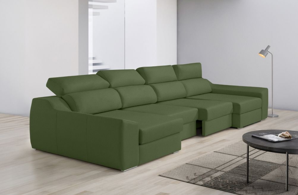 Sofá de tela Huren de HOME - principal