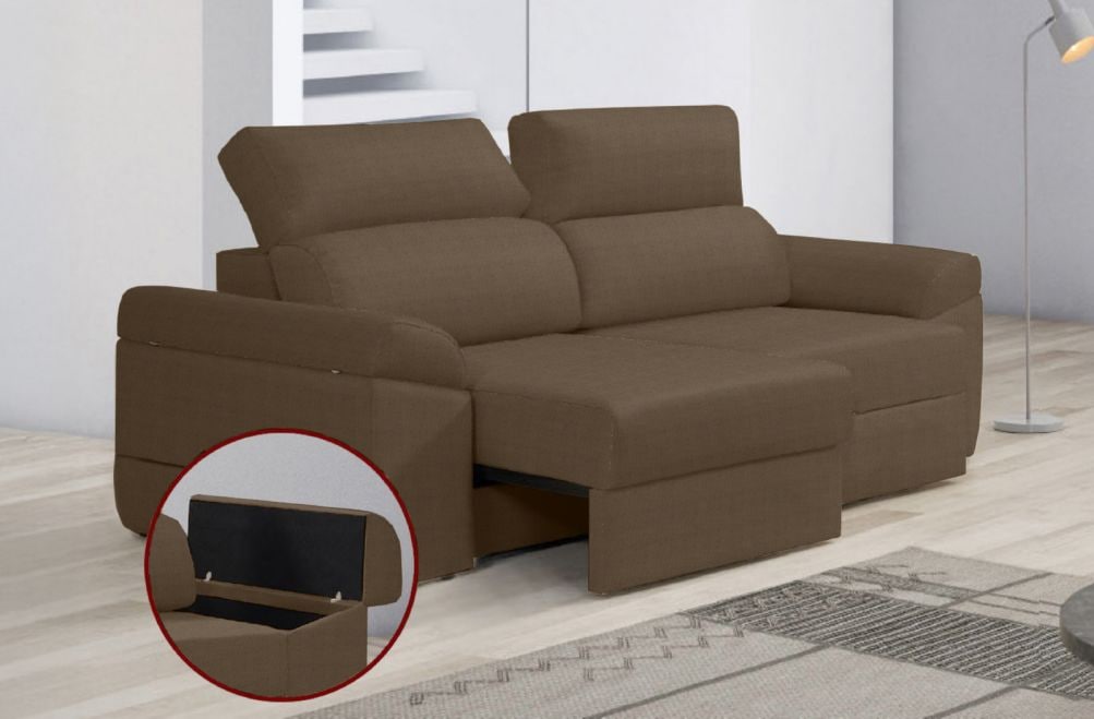 Sofá de tela Huren de HOME - principal