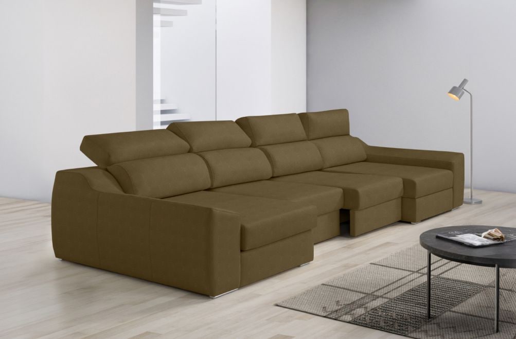 Sofá de tela Huren de HOME - principal