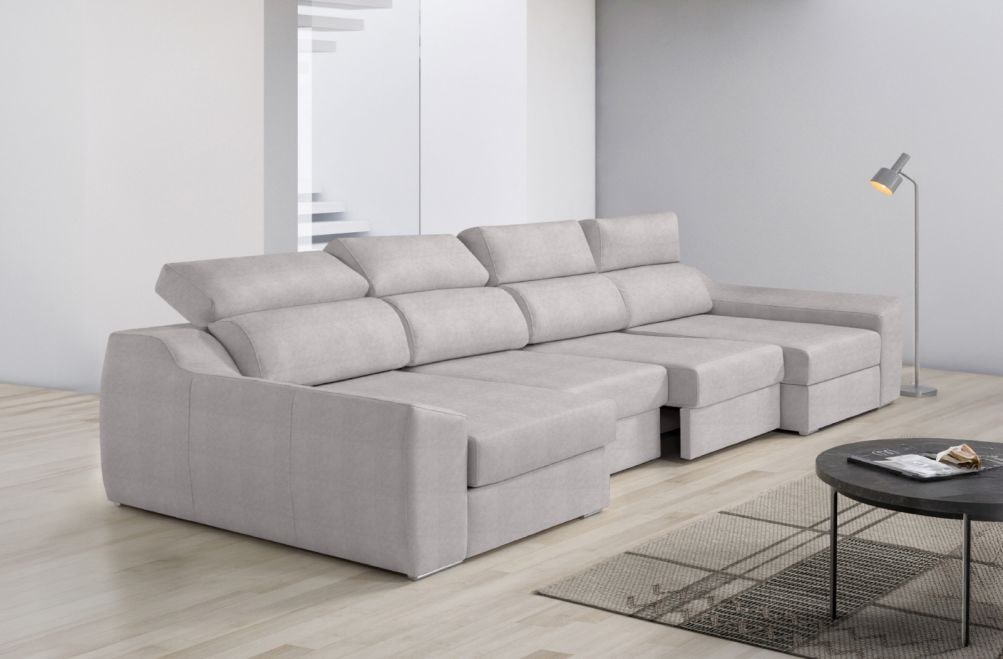 Sofá de tela Huren de HOME - principal