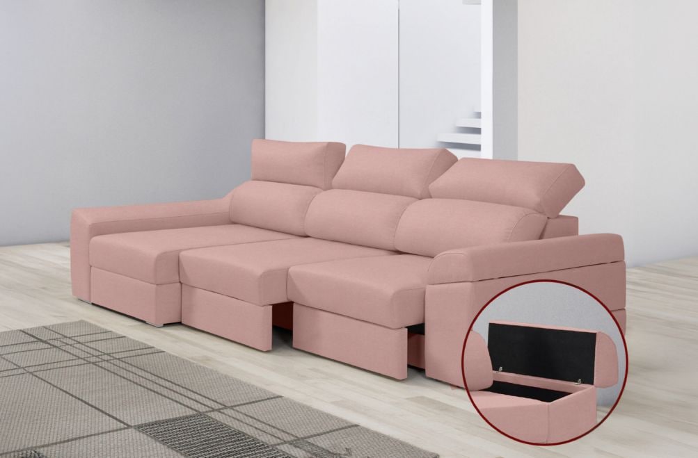 Sofá de tela Huren de HOME - principal