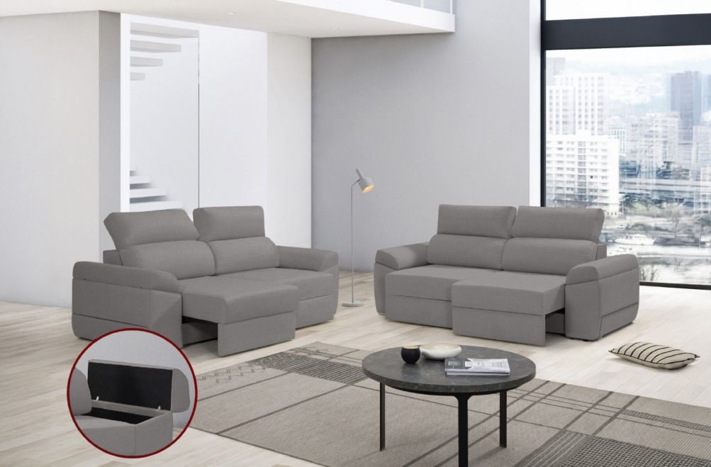 Sofá de tela Huren de HOME - principal