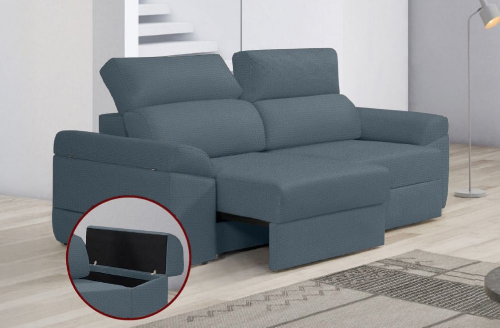 Sofá de tela Huren de HOME - principal