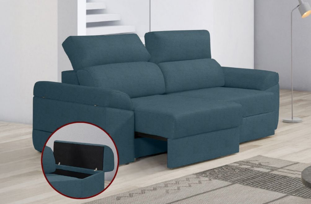 Sofá de tela Huren de HOME - principal