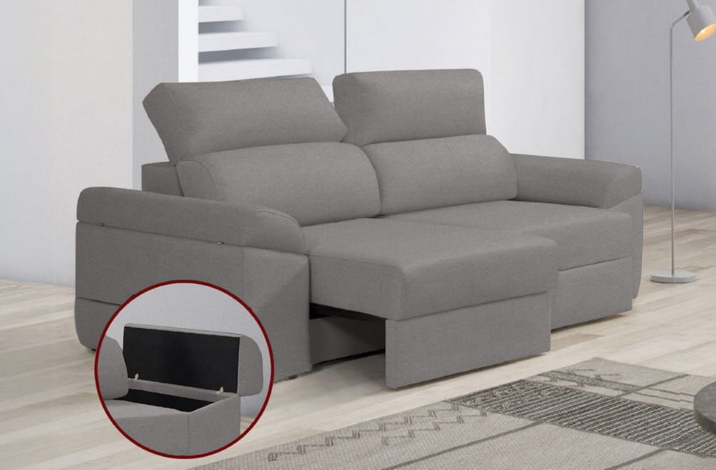 Sofá de tela Huren de HOME - principal