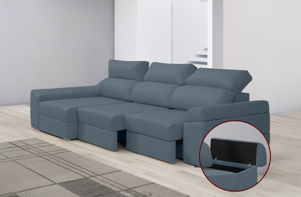 Sofá de tela Huren de HOME - principal