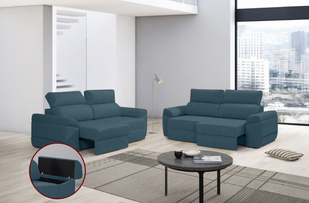 Sofá de tela Huren de HOME - principal