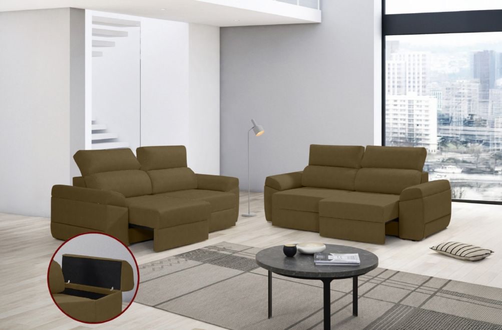 Sofá de tela Huren de HOME - principal