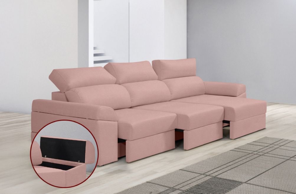 Sofá de tela Huren Plus de HOME - principal