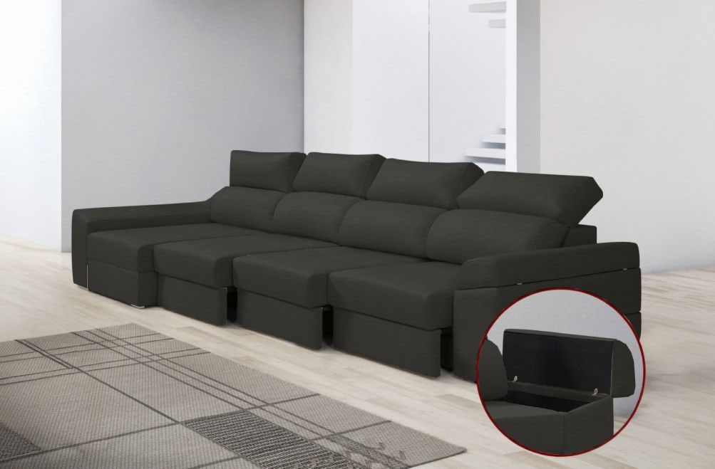 Sofá de tela Huren Plus de HOME - principal