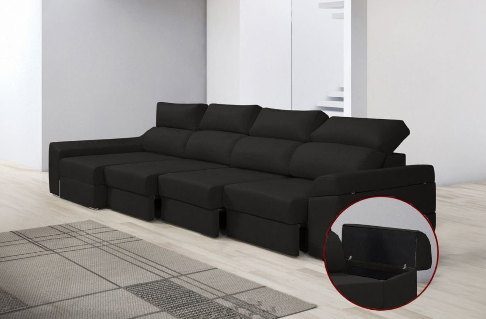 Sofá de tela Huren Plus de HOME - principal