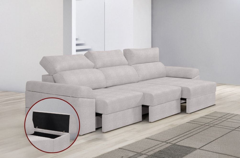 Sofá de tela Huren Plus de HOME - principal