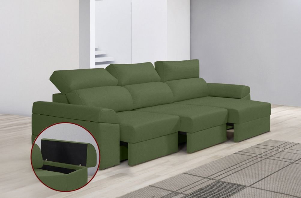 Sofá de tela Huren Plus de HOME - principal