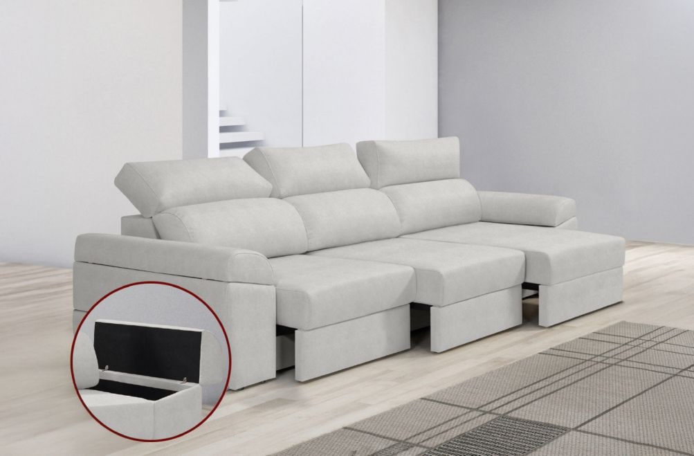 Sofá de tela Huren Plus de HOME - principal