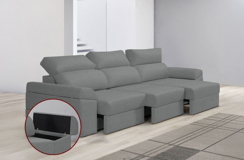 Sofá de tela Huren Plus de HOME - principal