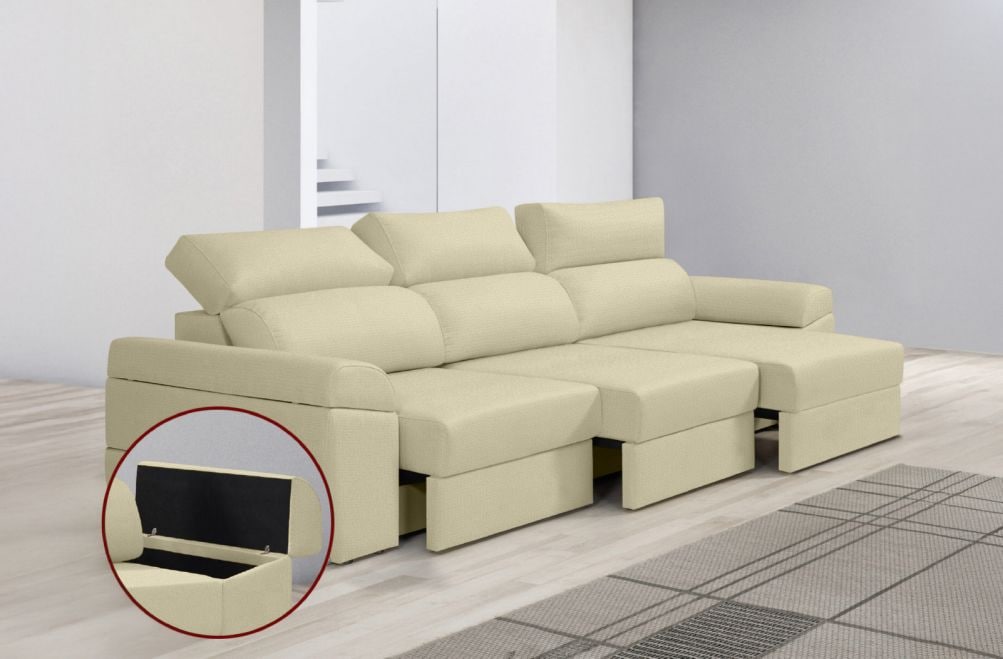 Sofá de tela Huren Plus de HOME - principal