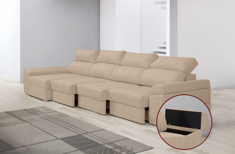 Sofá de tela Huren Plus de HOME - principal