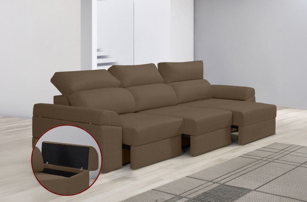 Sofá de tela Huren Plus de HOME - principal