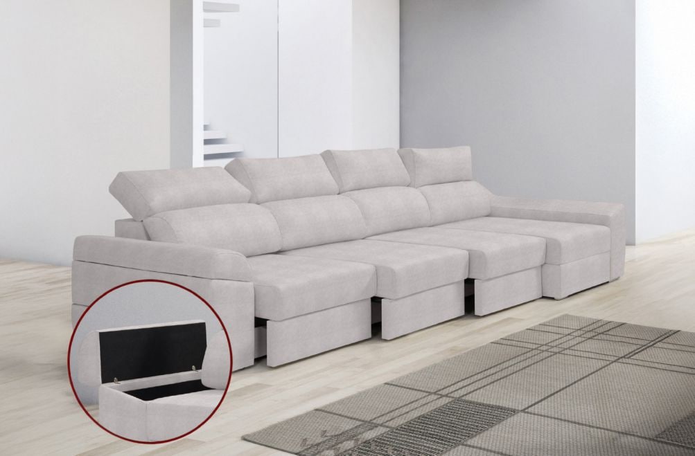 Sofá de tela Huren Plus de HOME - principal