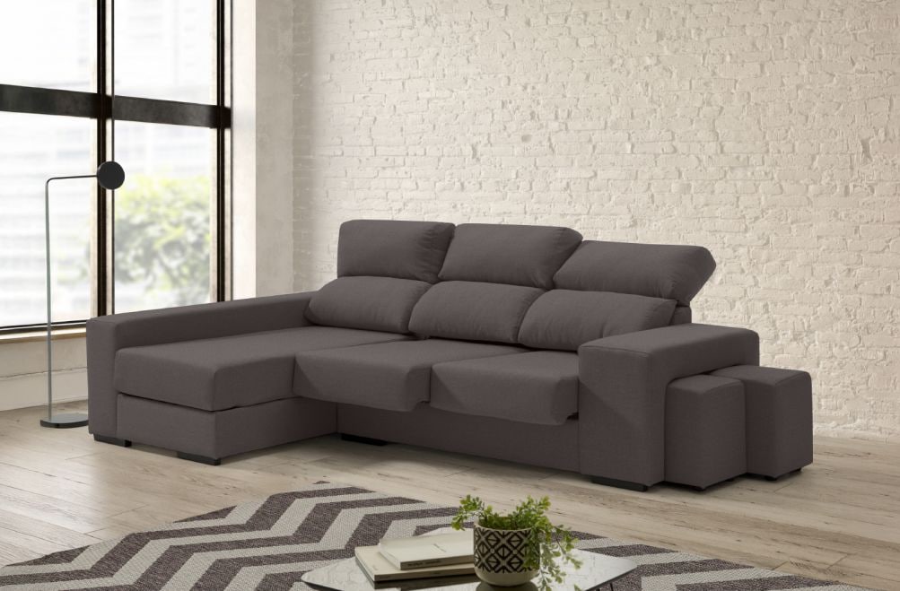 Sofá de tela Moly de HOME - principal