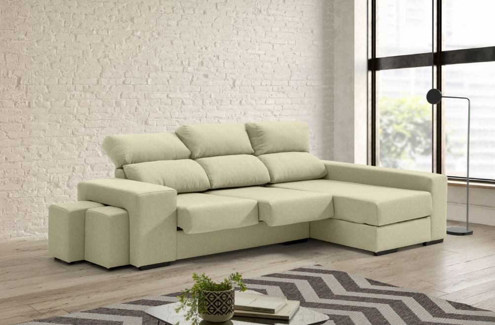 Sofá de tela Moly de HOME - principal