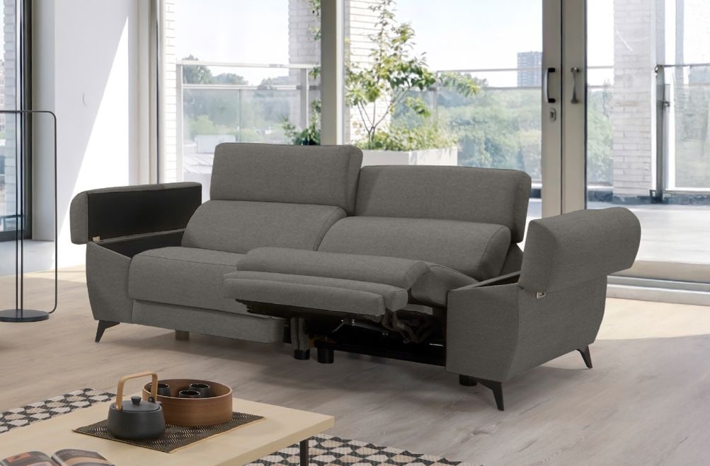 Sofá relax de tela Urbe de HOME - principal