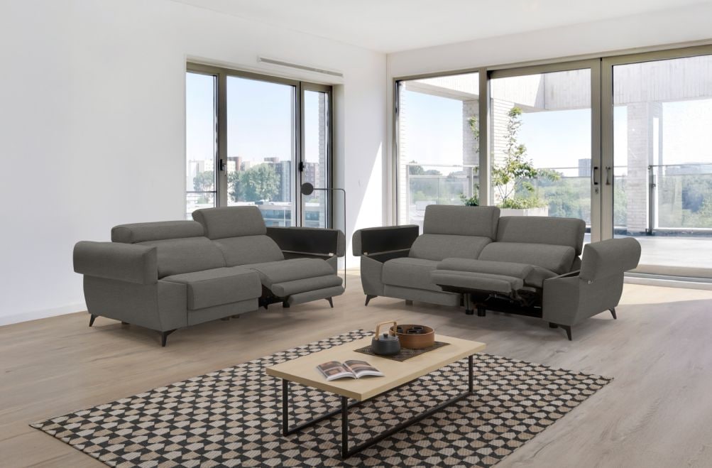 Sofá relax de tela Urbe de HOME - principal