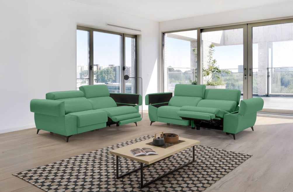 Sofá relax de tela Urbe de HOME - principal