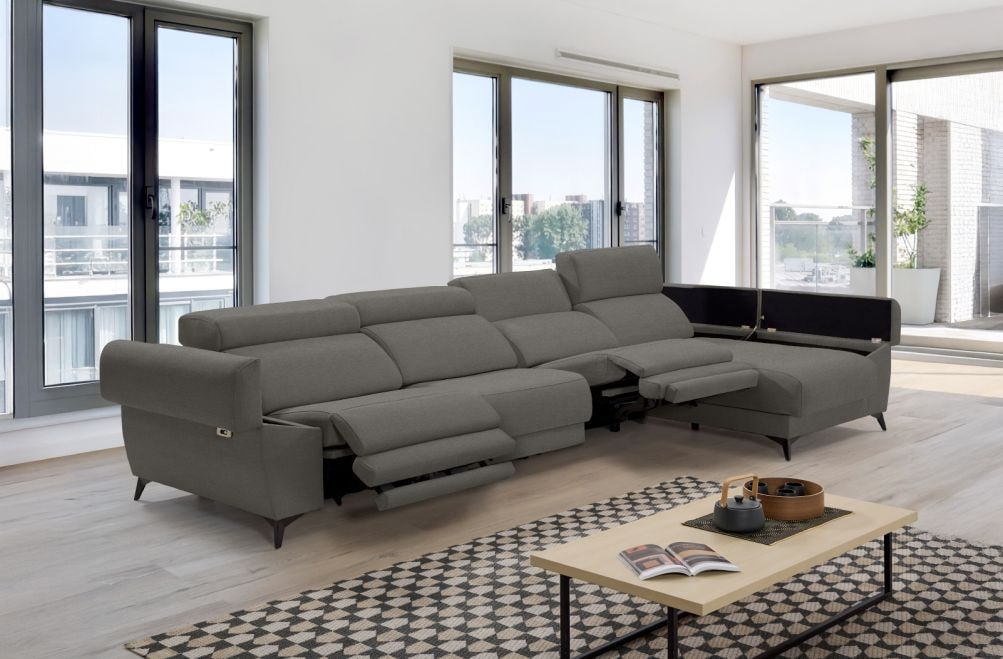 Sofá relax de tela Urbe Plus de HOME - principal